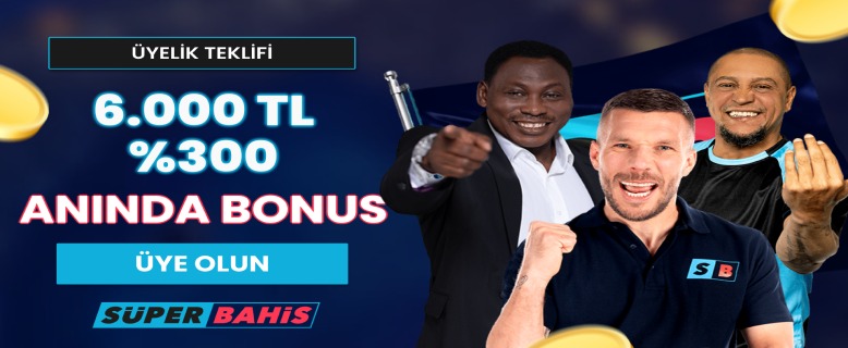 süperbahis ilk üyelik bonusu 6000 TL